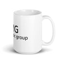 GMG White glossy mug