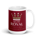 Taza RFA blanca brillante