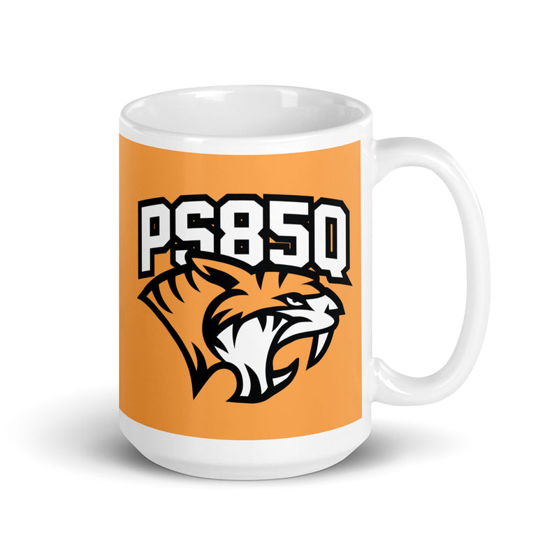 PS 85 PA White glossy mug