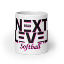 Taza blanca brillante NLES