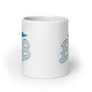 BTB White glossy mug