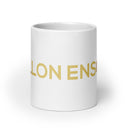 DEMT White Glossy mug