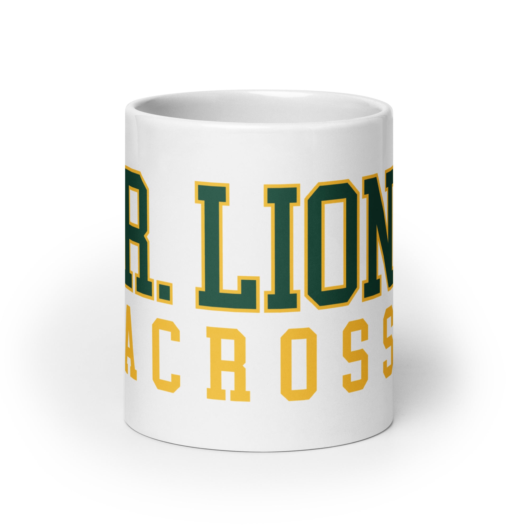 JLL White glossy mug
