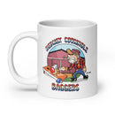 RCB White glossy mug