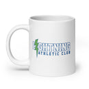 LCA White glossy mug