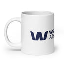 TWCA White glossy mug