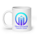 Taza blanca brillante GCC