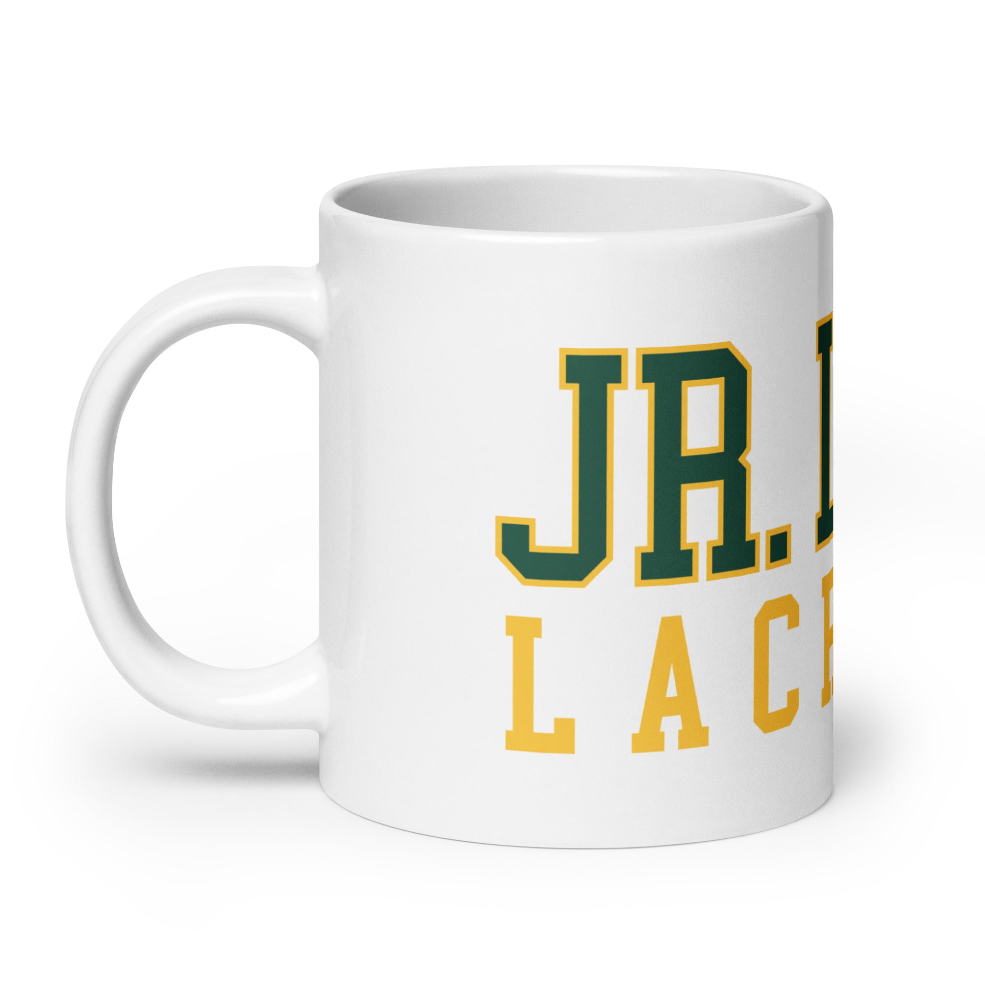JLL White glossy mug