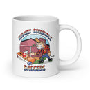 RCB White glossy mug