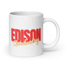 Taza blanca brillante EHS