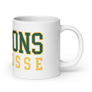 JLL White glossy mug