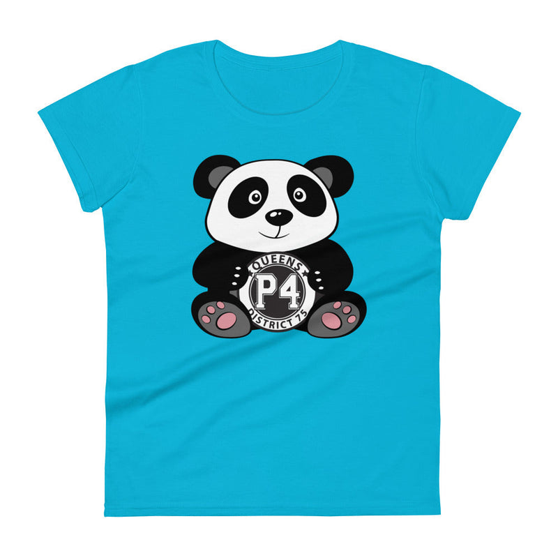 p4 Women's short sleeve t-shirt (Panda Center)