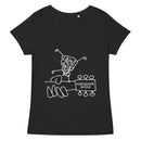 Camiseta ajustada con cuello en V para mujer de Woolstock