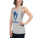 Camiseta sin mangas para mujer de 77 l