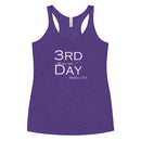 Camiseta sin mangas con espalda cruzada para mujer Thriving Faith (tercer día)