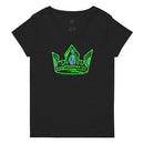 KingThomas Women’s recycled v-neck t-shirt