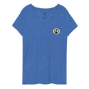 Camiseta de mujer con cuello en V reciclada p4