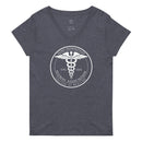 AACMSD Women’s recycled v-neck t-shirt