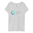 DI Women’s recycled v-neck t-shirt