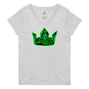 KingThomas Women’s recycled v-neck t-shirt