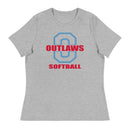 Camiseta relajada para mujer de Modesto Outlaws