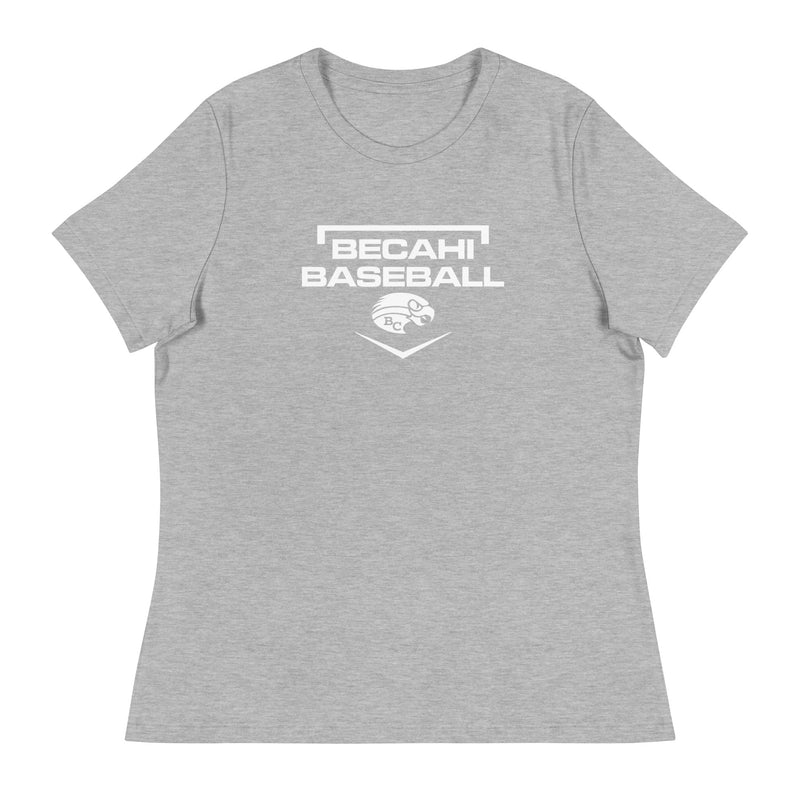 Beca Baseball Women's Relaxed T-Shirt V1