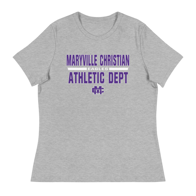 MSC Women's Relaxed T-Shirt (Athletics Dept.)