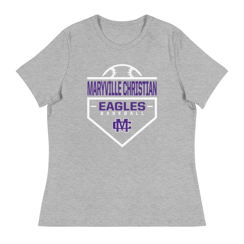 MSC Women's Relaxed T-Shirt (Baseball)