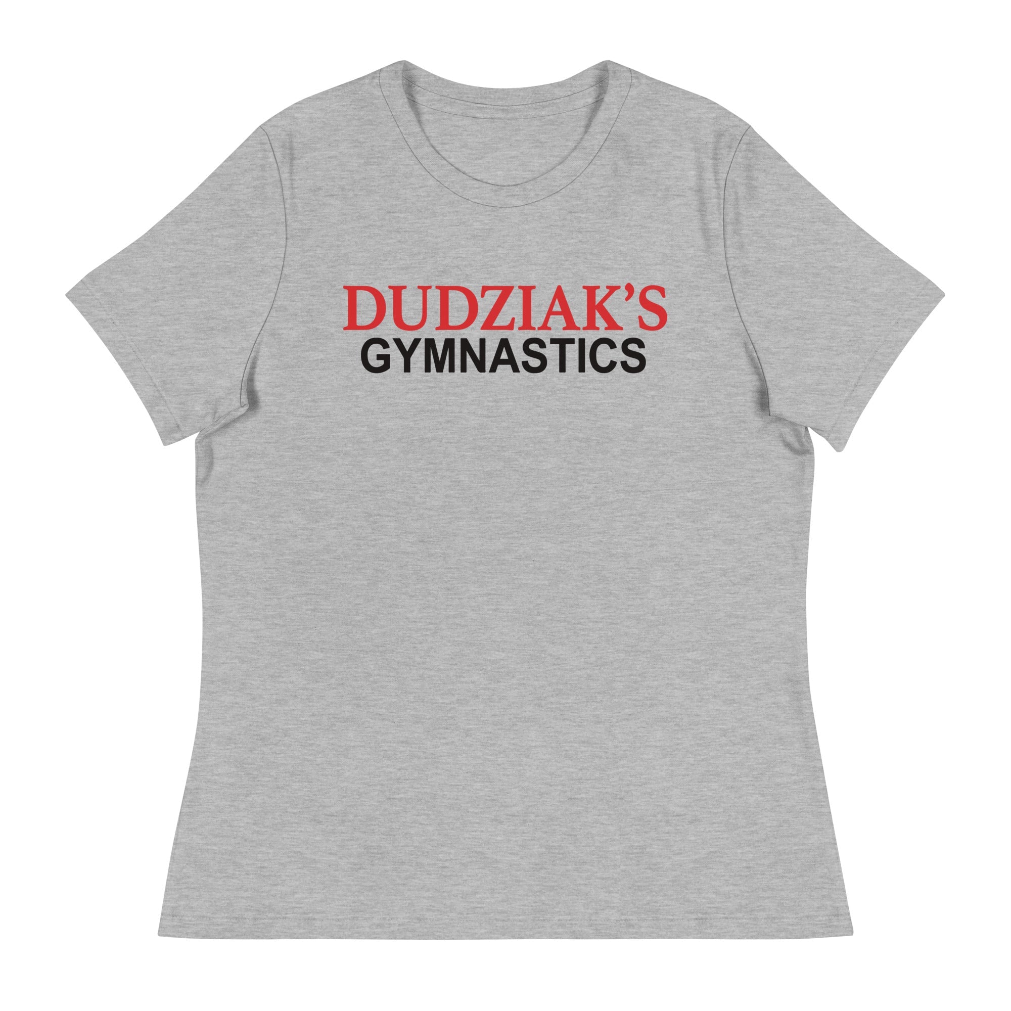 Camiseta holgada de gimnasia para mujer de Dudziaks