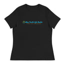 Camiseta holgada para mujer de Way Truth Life Radio v2