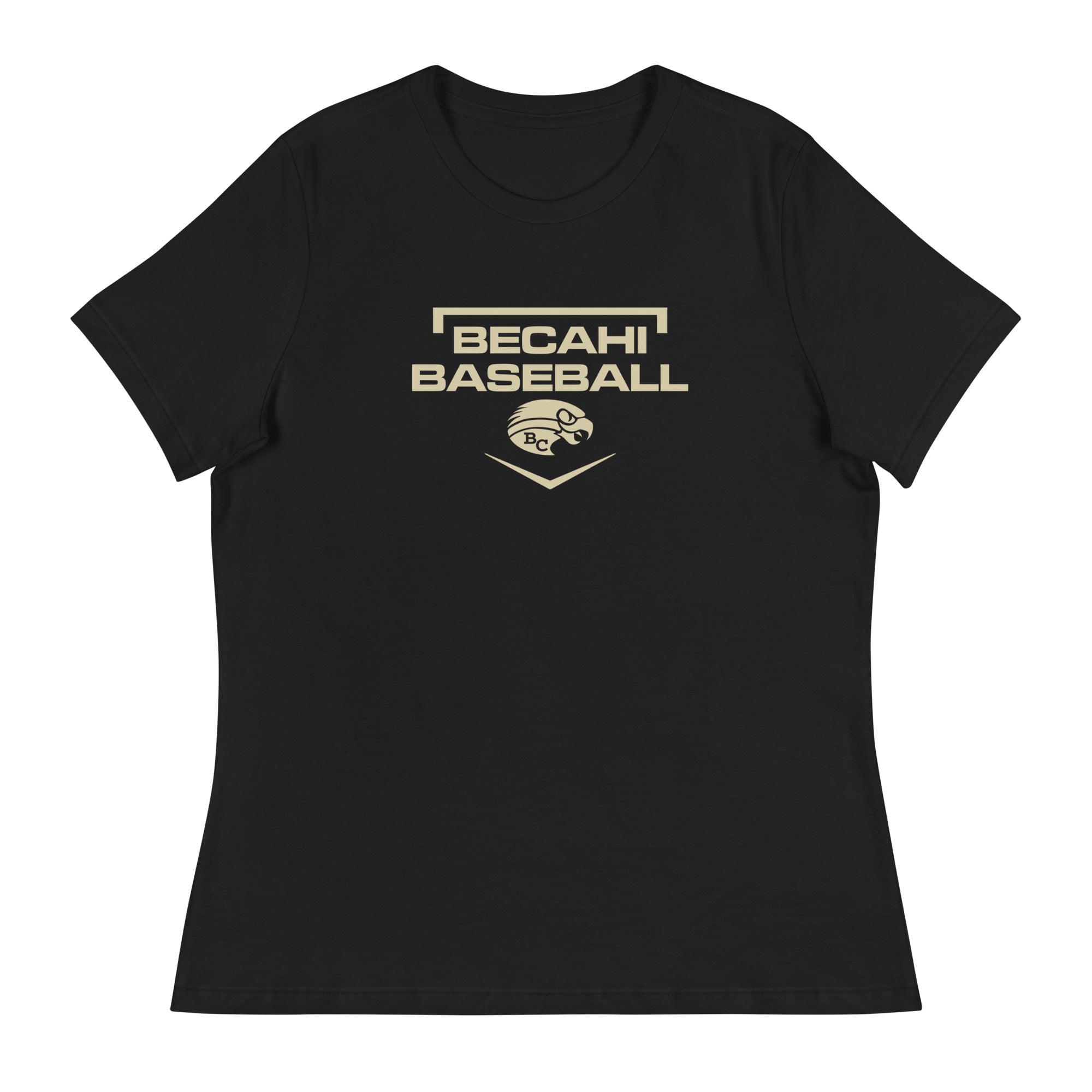 Camiseta relajada de béisbol para mujer Beca V1