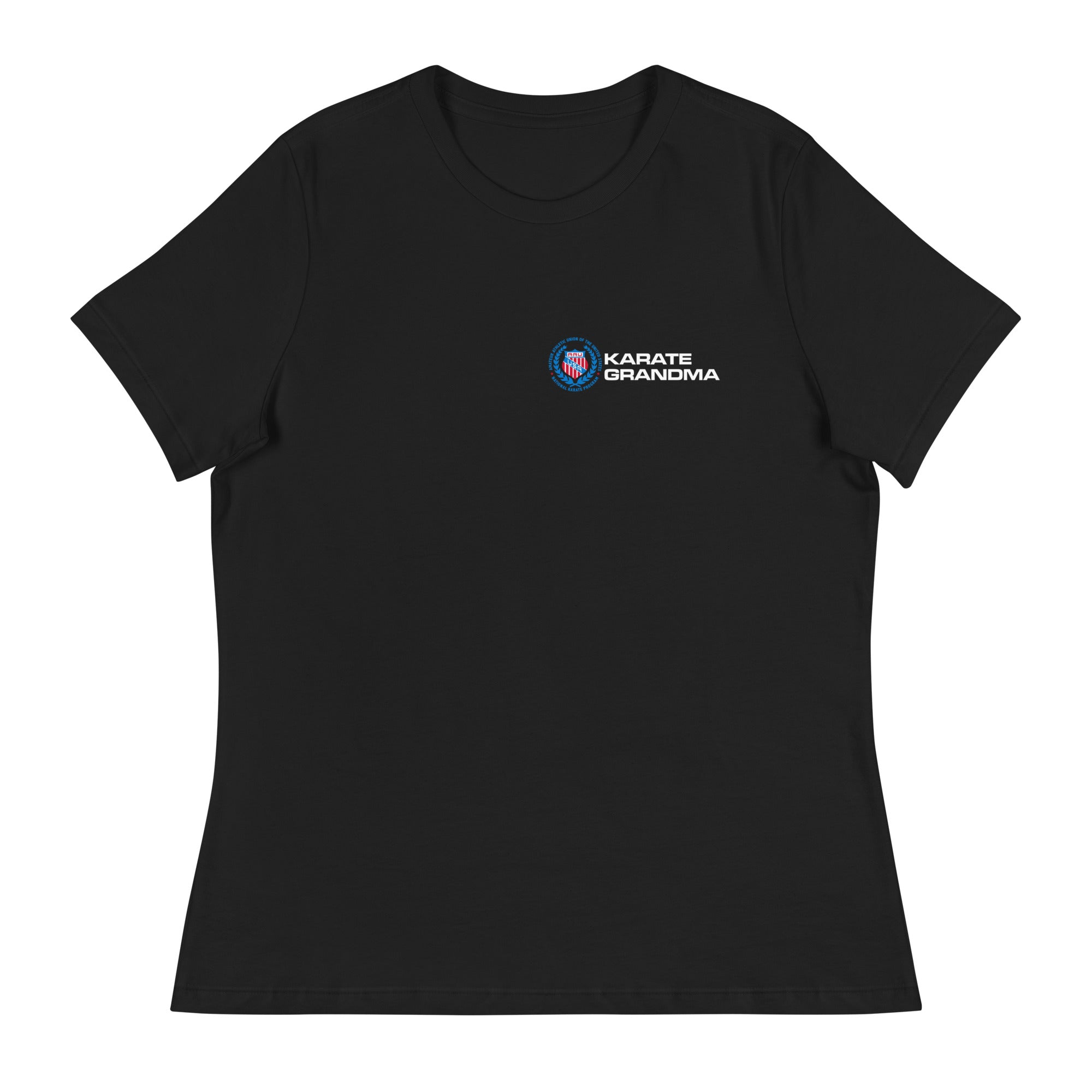 AAU Karate Women's Relaxed T-Shirt (GrandMa)