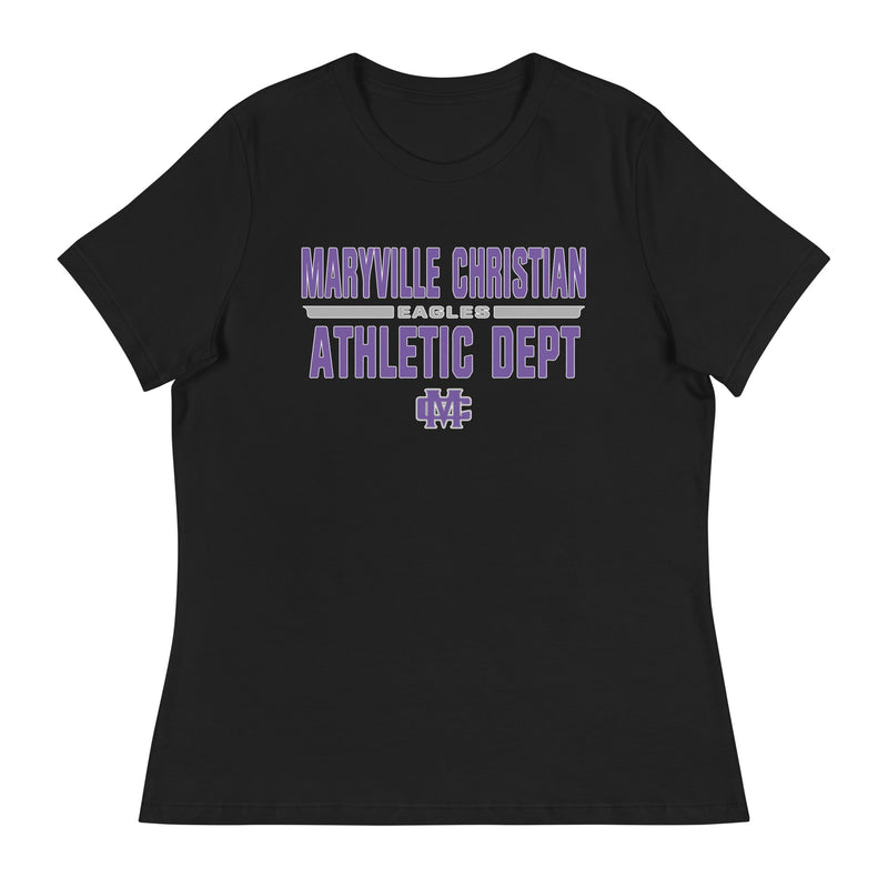 MSC Women's Relaxed T-Shirt (Athletics Dept.)