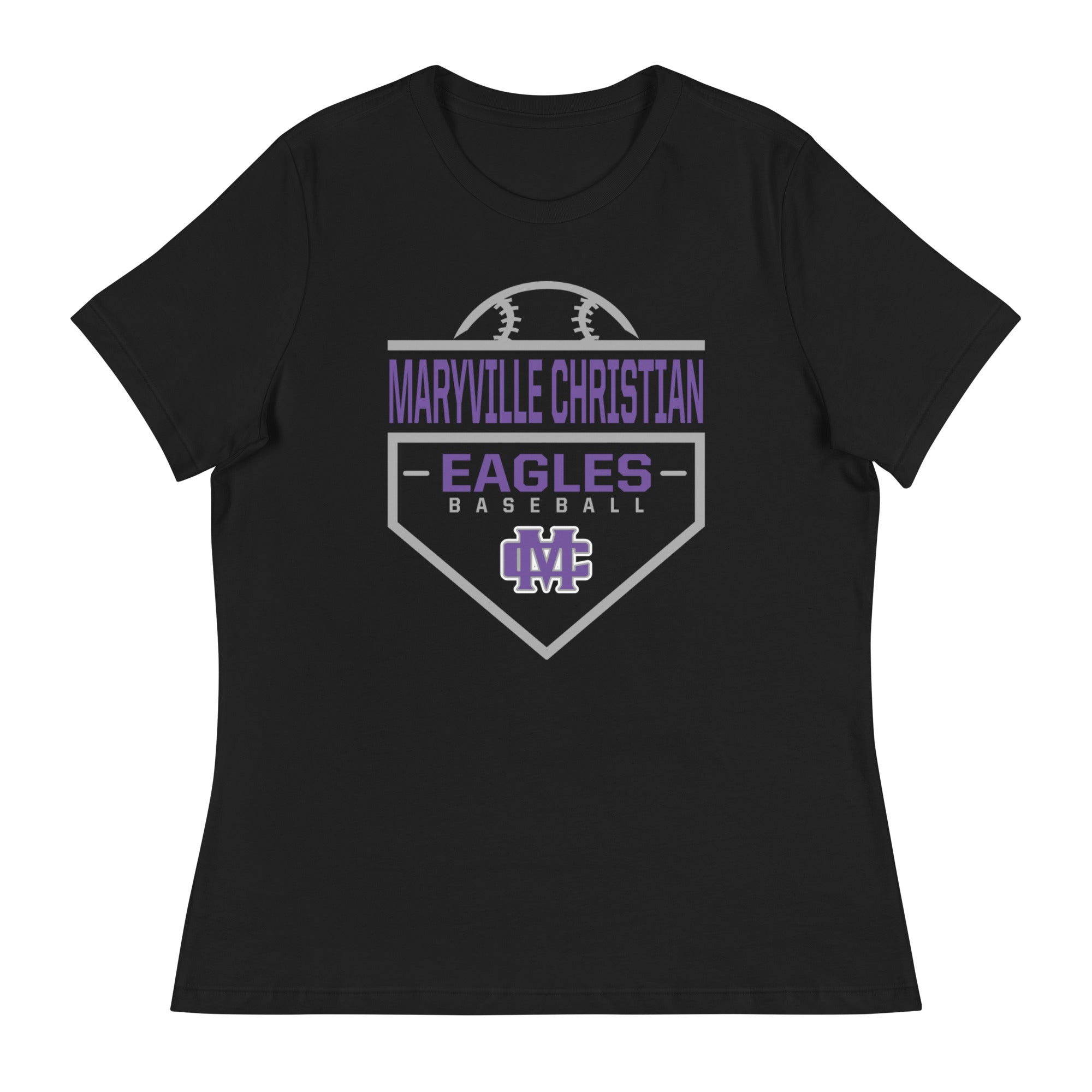 MSC Women's Relaxed T-Shirt (Baseball)