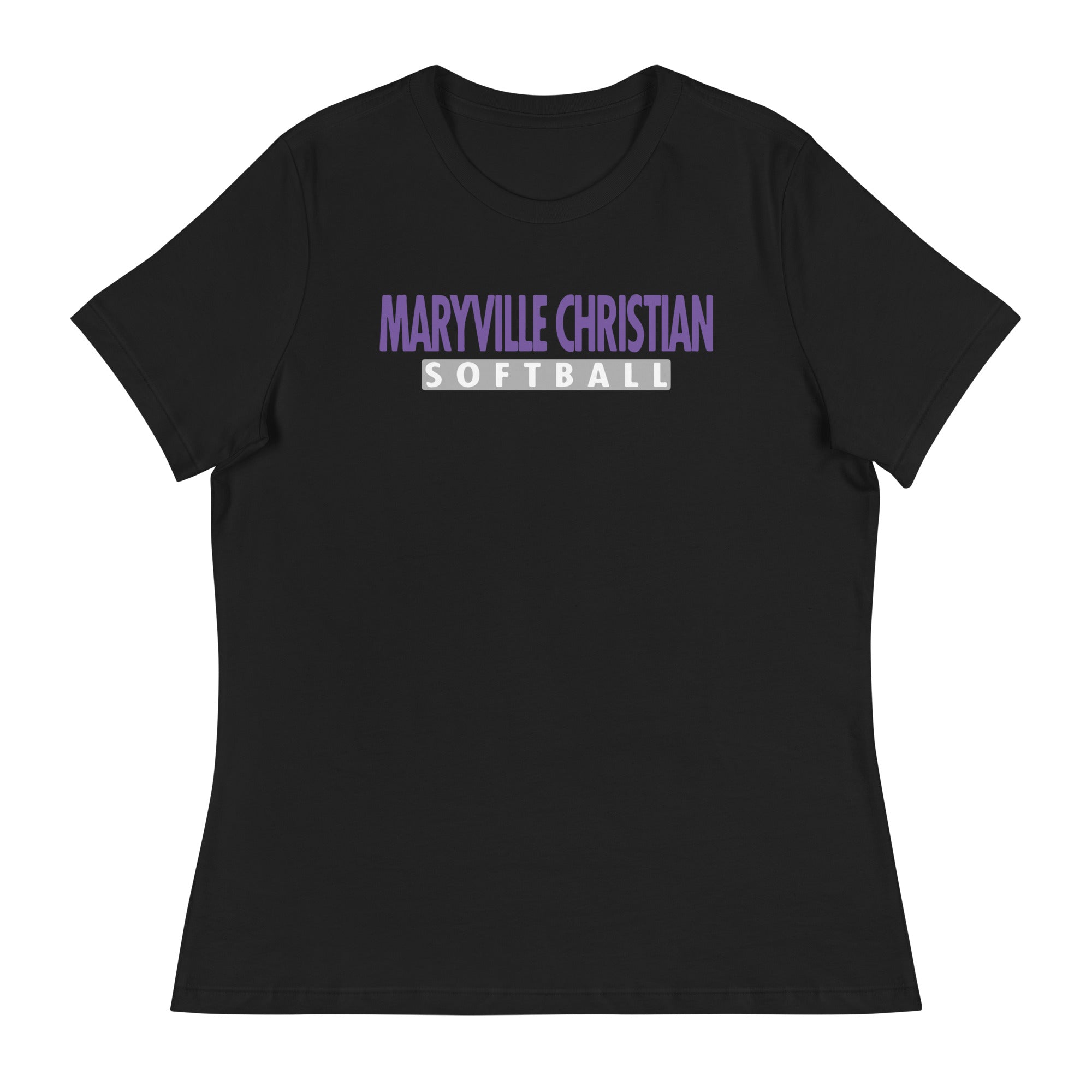 MSC Women's Relaxed T-Shirt (Softball)