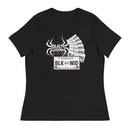 BW Women's Relaxed T-Shirt (Plates)