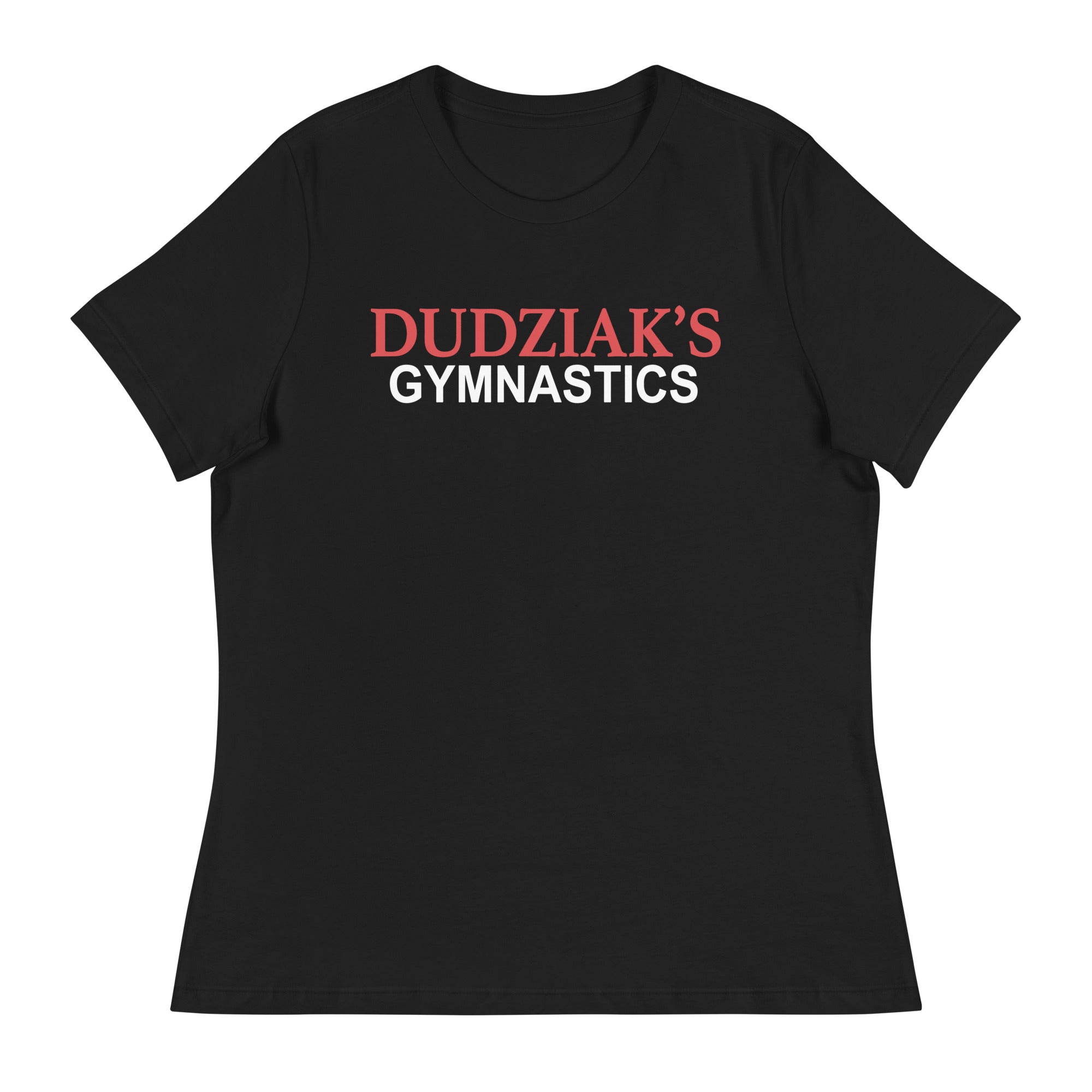 Camiseta holgada de gimnasia para mujer de Dudziaks