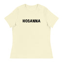 Thriving Faith Women's Relaxed T-Shirt (Hosanna)