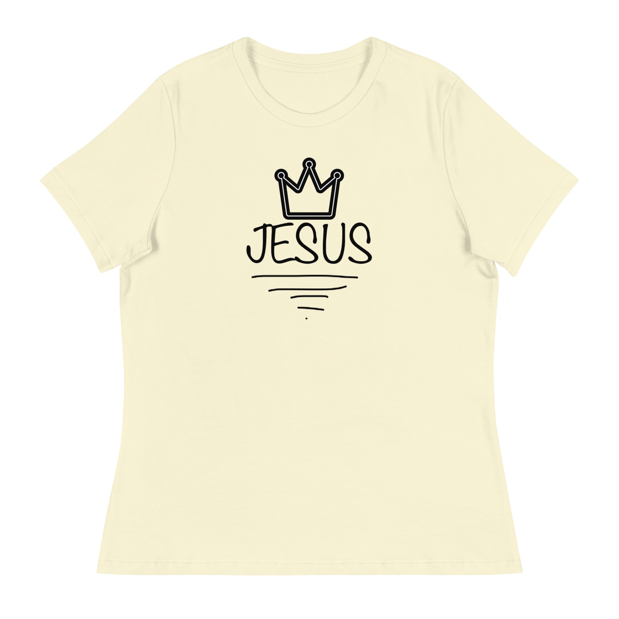 Thriving Faith Women's Relaxed T-Shirt (Jesus)