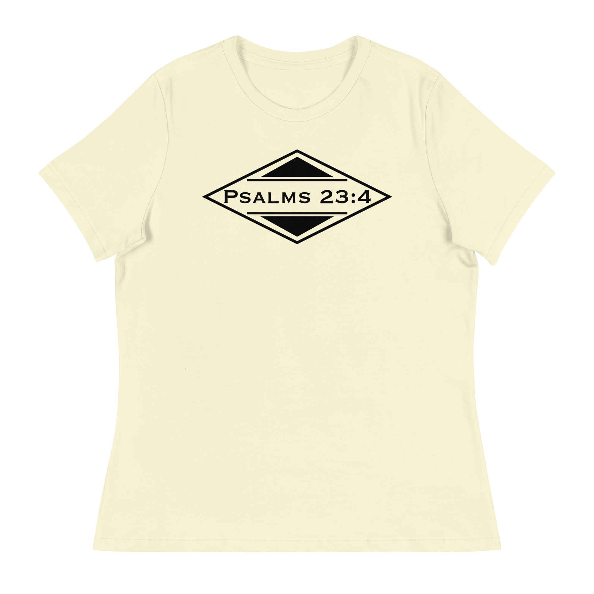 Thriving Faith Women's Relaxed T-Shirt (Psalsm 23:4)