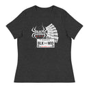 BW Women's Relaxed T-Shirt (Plates)