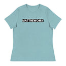 Thriving Faith Women's Relaxed T-Shirt (Matthew Cory Square text)