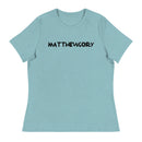 Thriving Faith Women's Relaxed T-Shirt (Matthew Cory Text)