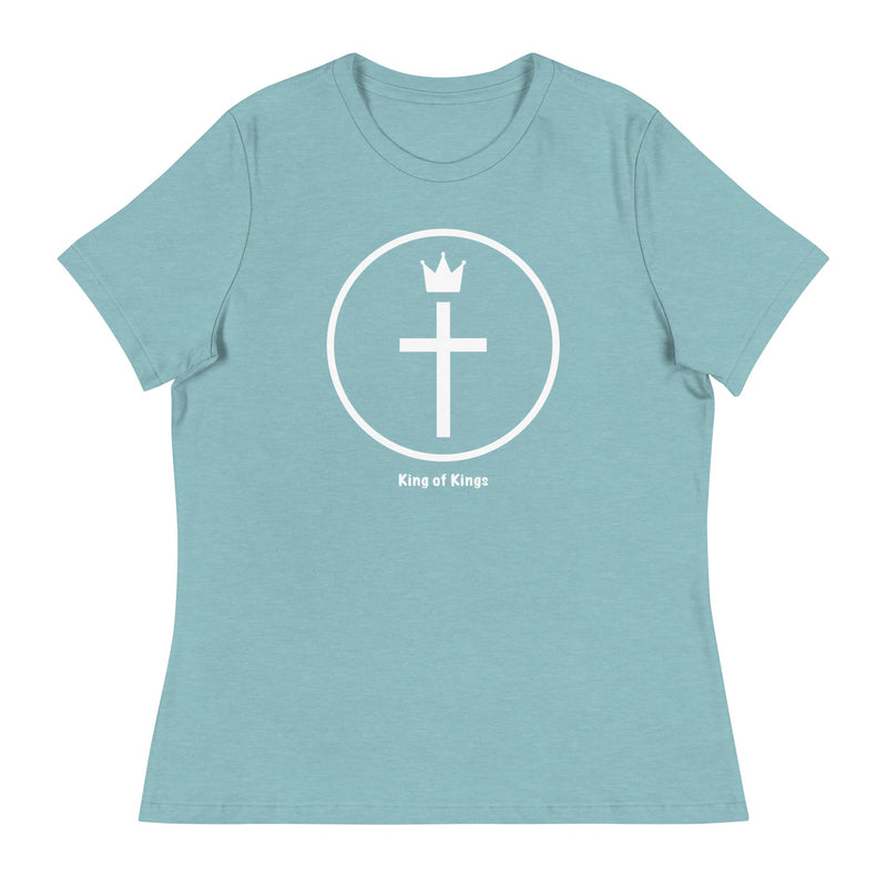 Thriving Faith Women's Relaxed T-Shirt (Kings of Kings)