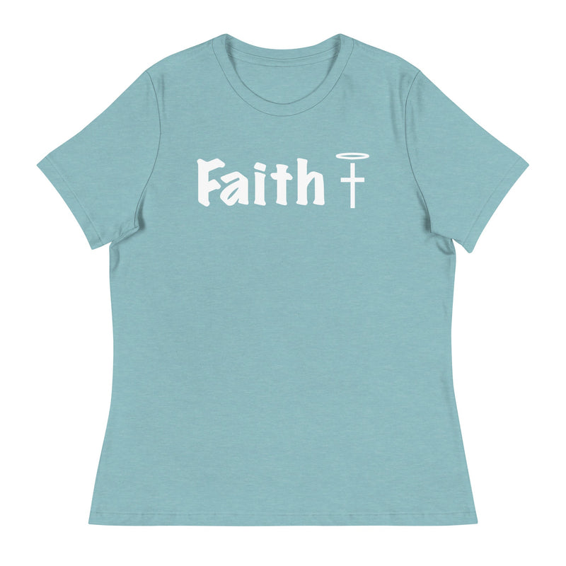 Thriving Faith Women's Relaxed T-Shirt (Faith)