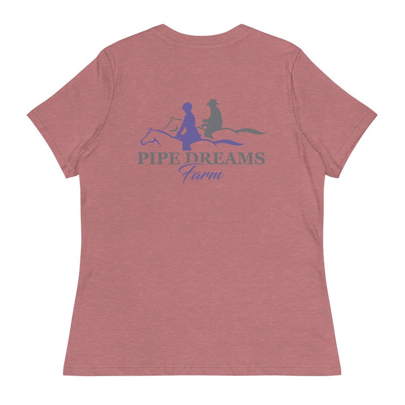 Camiseta relajada para mujer en PDF