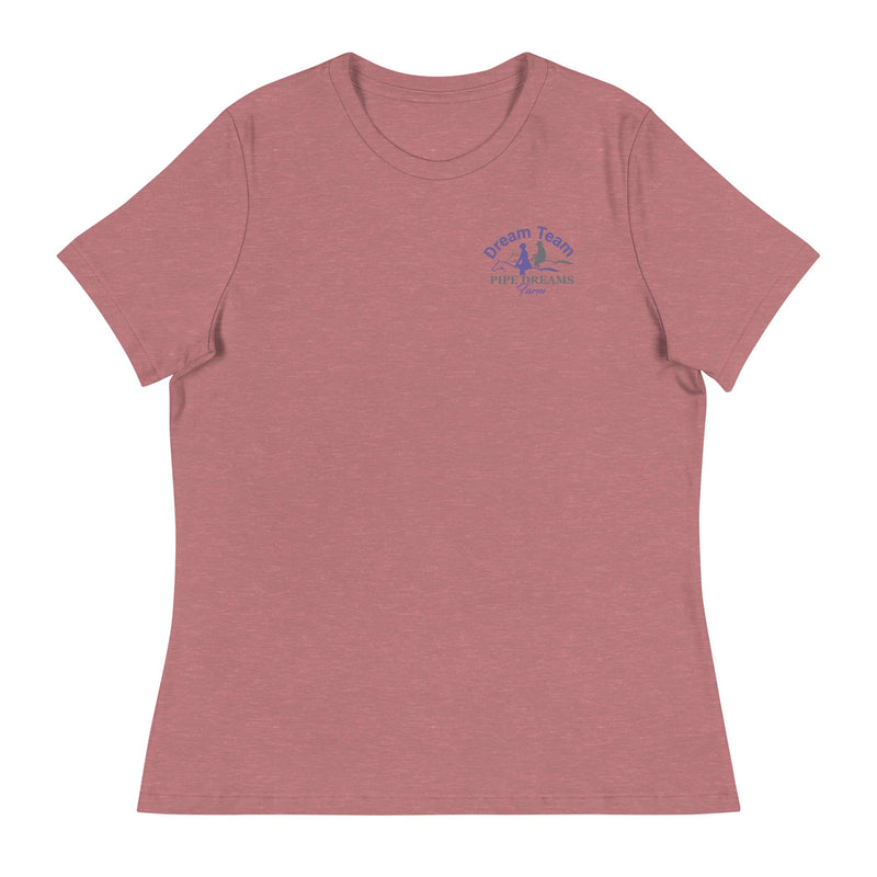 Camiseta relajada para mujer en PDF