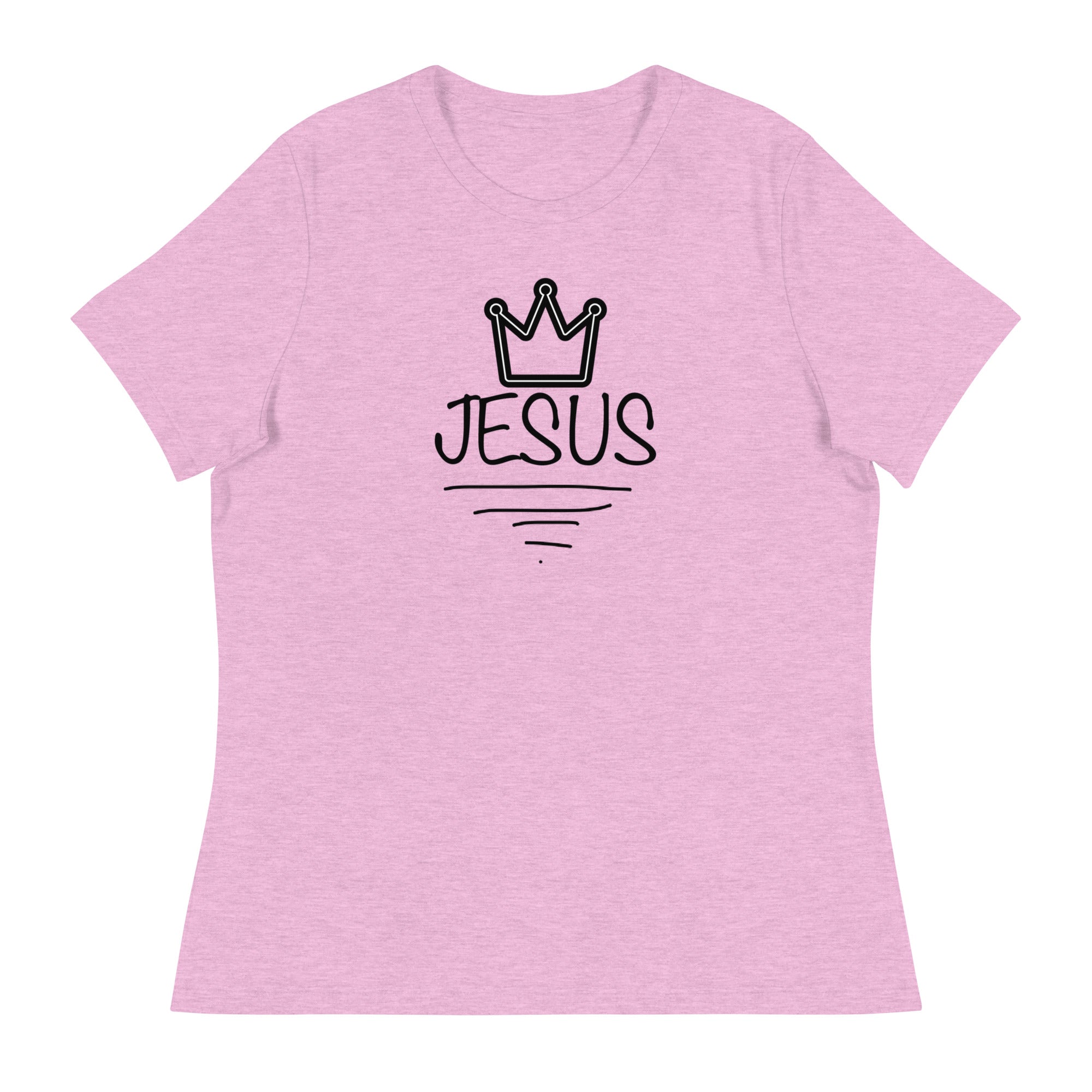 Thriving Faith Women's Relaxed T-Shirt (Jesus)