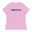 Thriving Faith Women's Relaxed T-Shirt (Matthew Cory Square text)