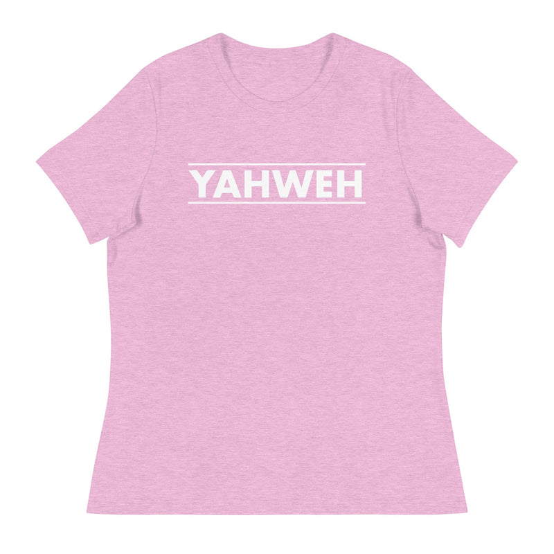 Thriving Faith Women's Relaxed T-Shirt (YAHWEH)